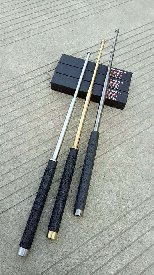 【碎砖款】511甩棍asp黑鹰伸缩棍三节户外防身武术棍