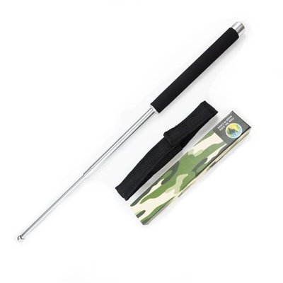 狐狸甩棍雷锤 26寸 防身器材 伸缩警棍 伸缩防身棍 防身棍 伸缩铁棍(银色):亚马逊:运动健康